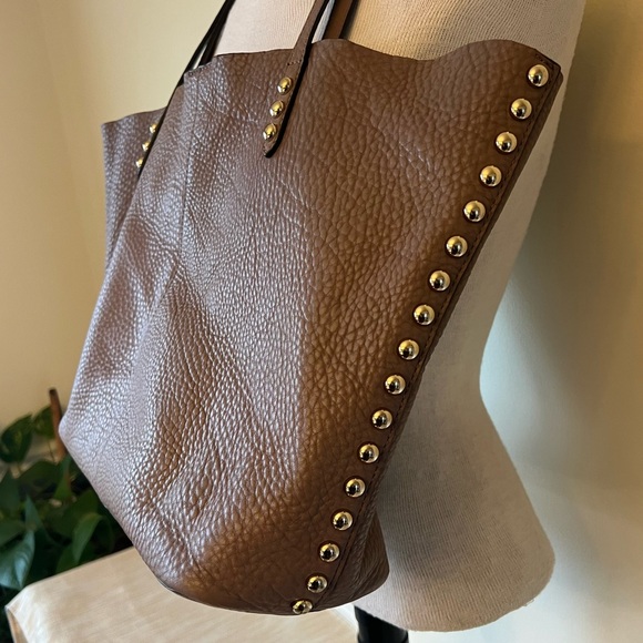 Rebecca Minkoff Studded Leather Tote Bag w/Dusty Lilac - Picture 11 of 17